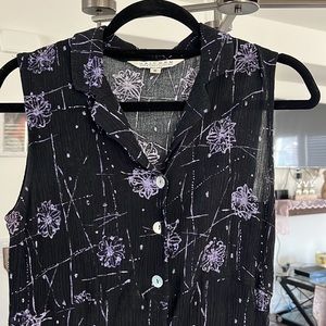 90s styled button up dress